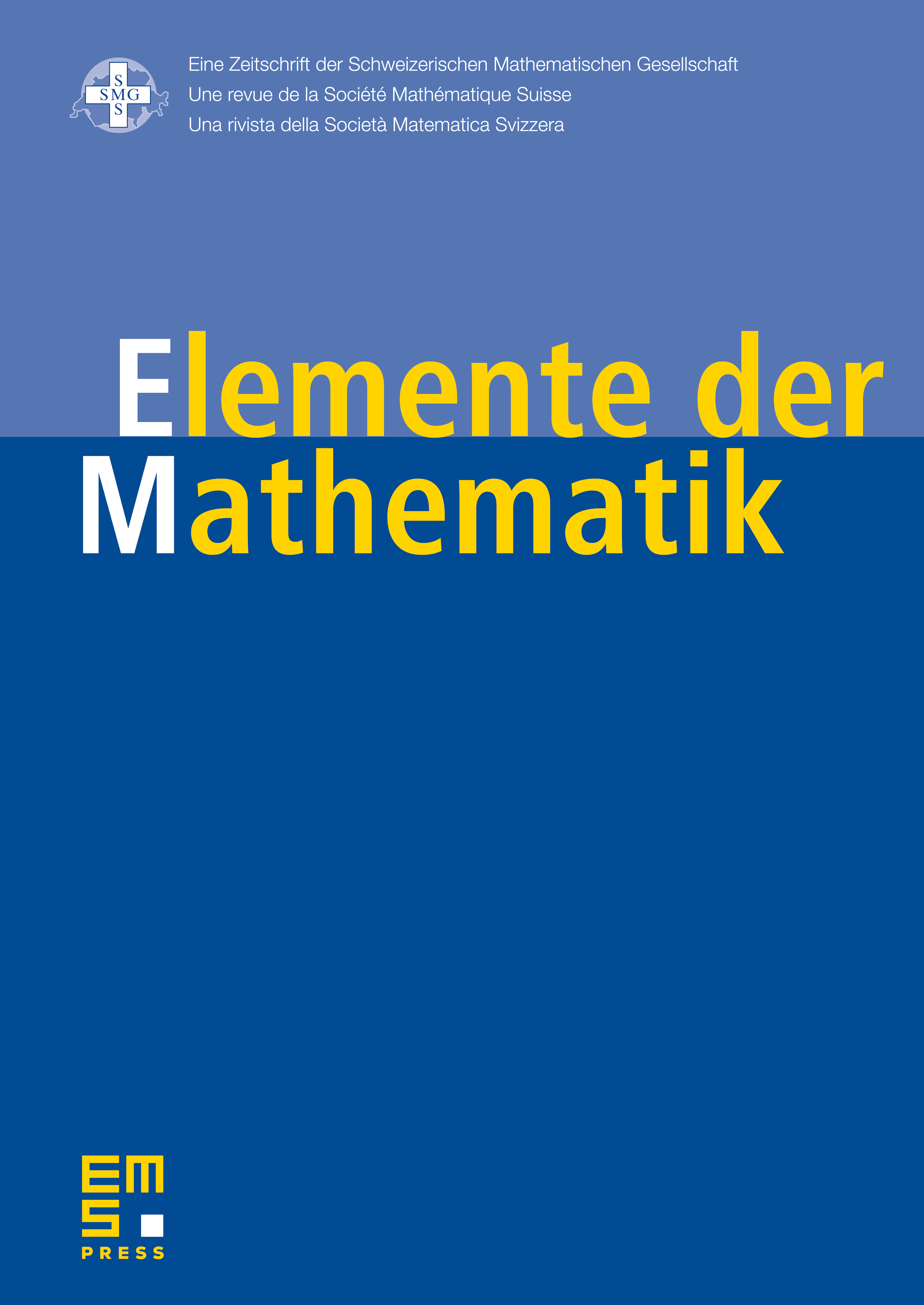 Elemente der Mathematik cover