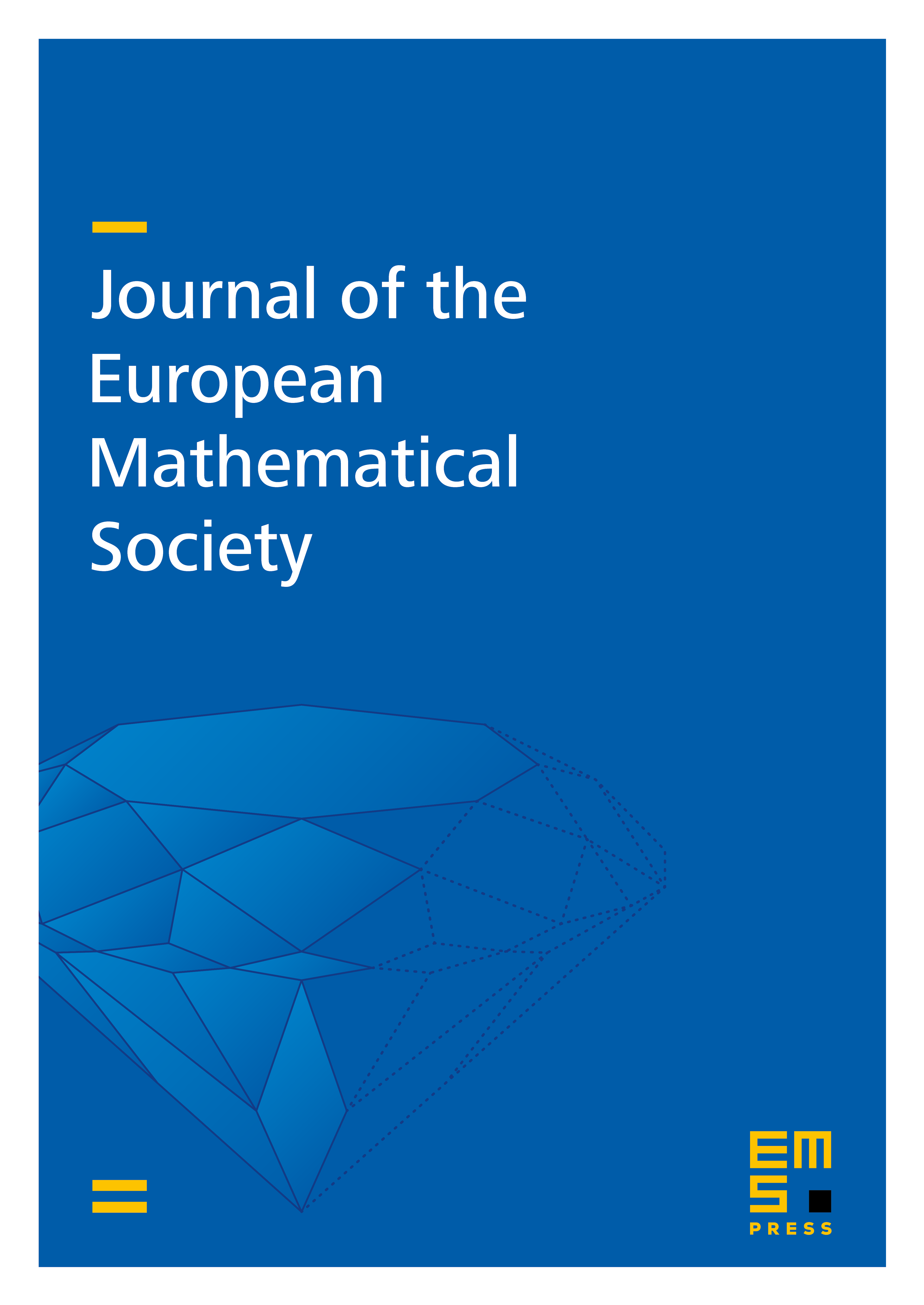 Journal of the European Mathematical Society cover