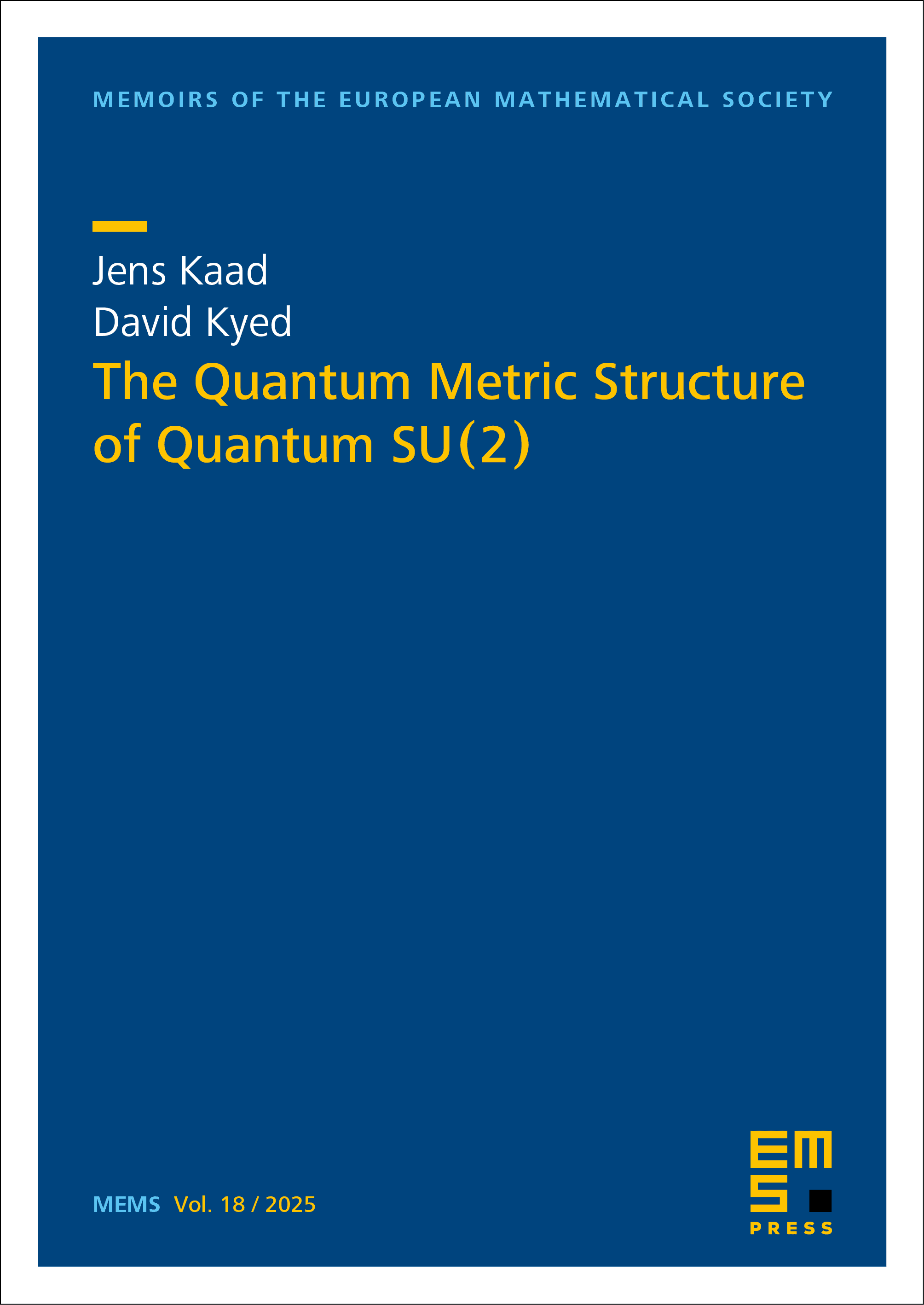 The Quantum Metric Structure of Quantum SU(2) cover