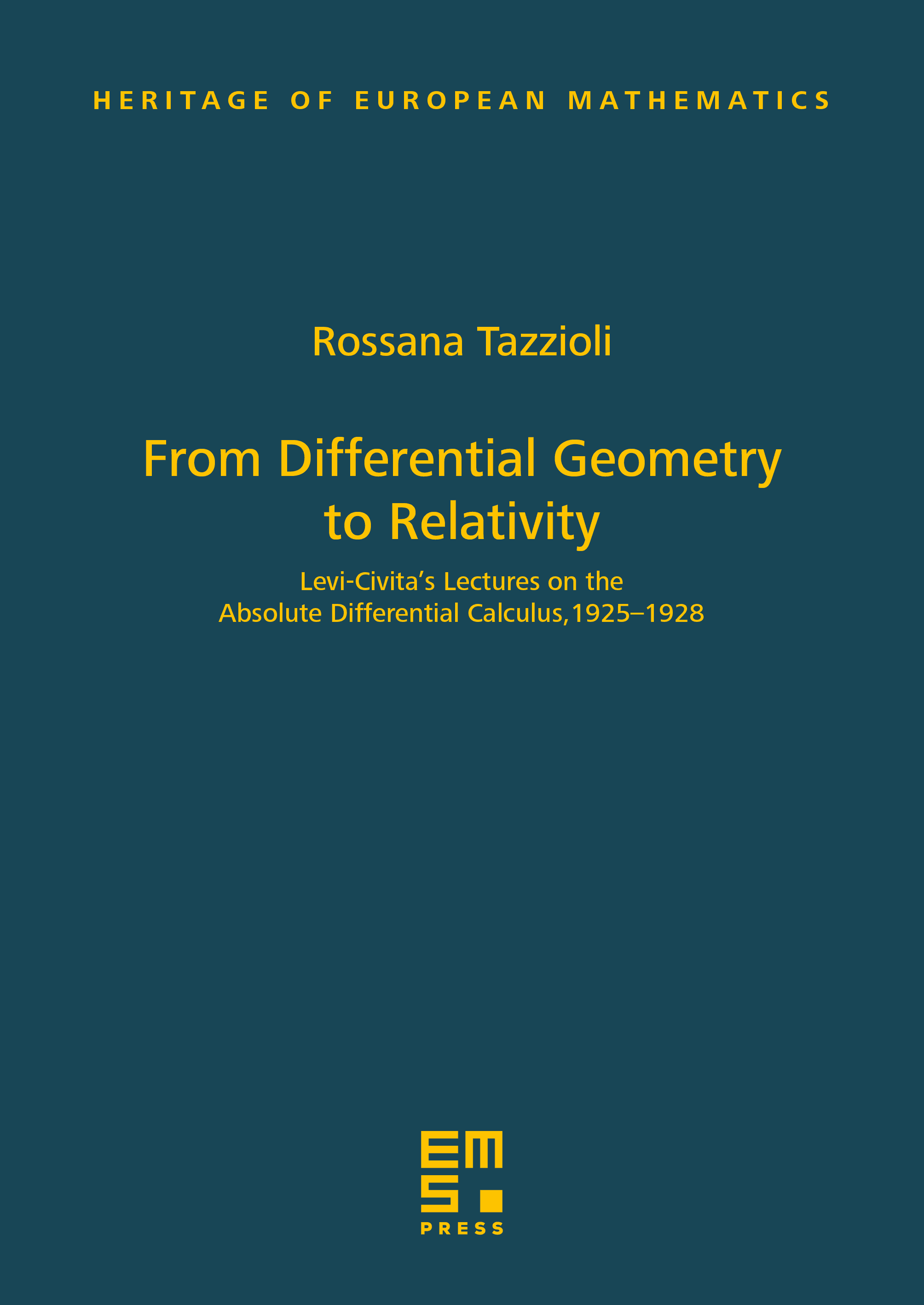 From Diﬀerential Geometry to Relativity cover