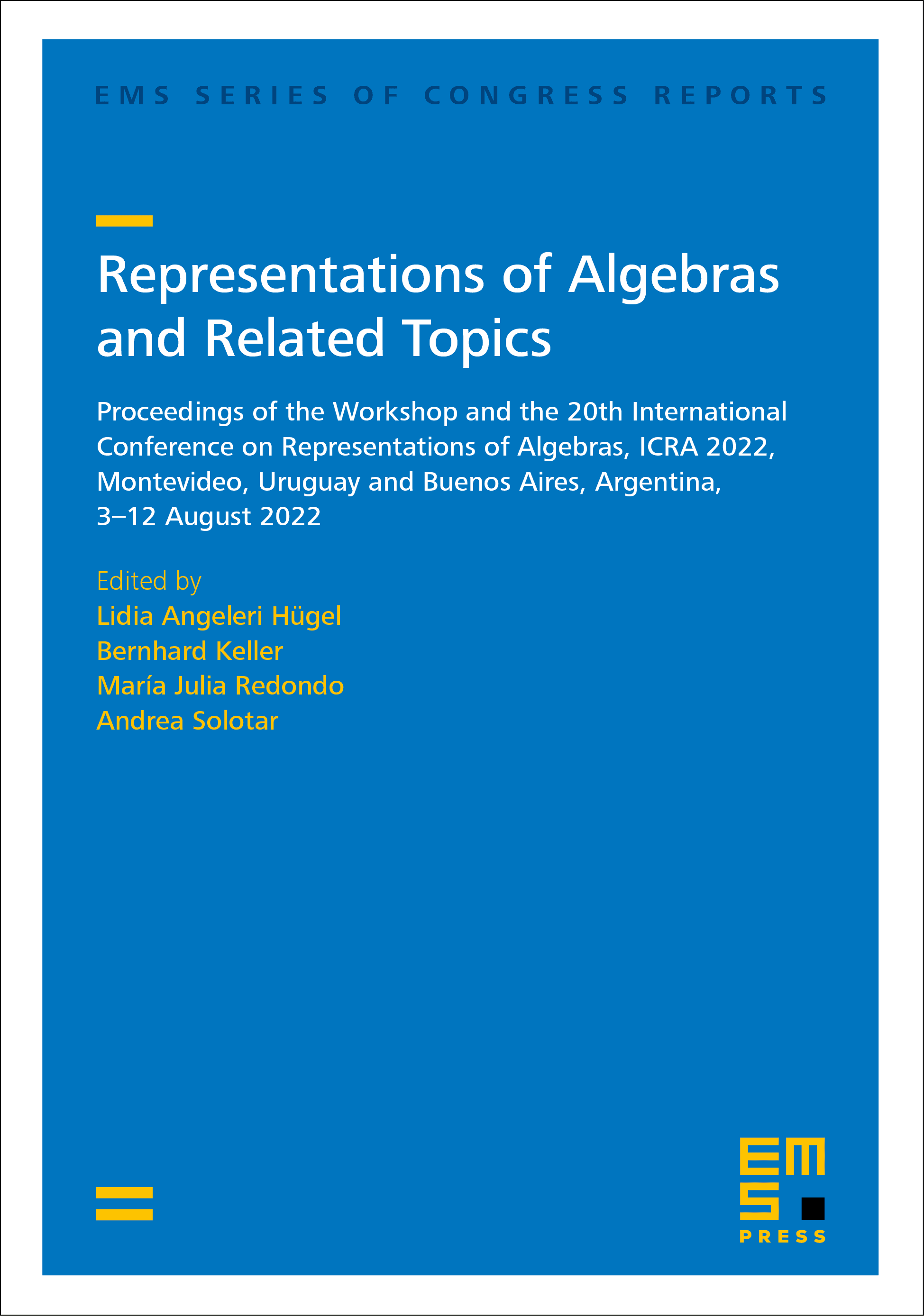 Representations of Algebras and Related Topics cover