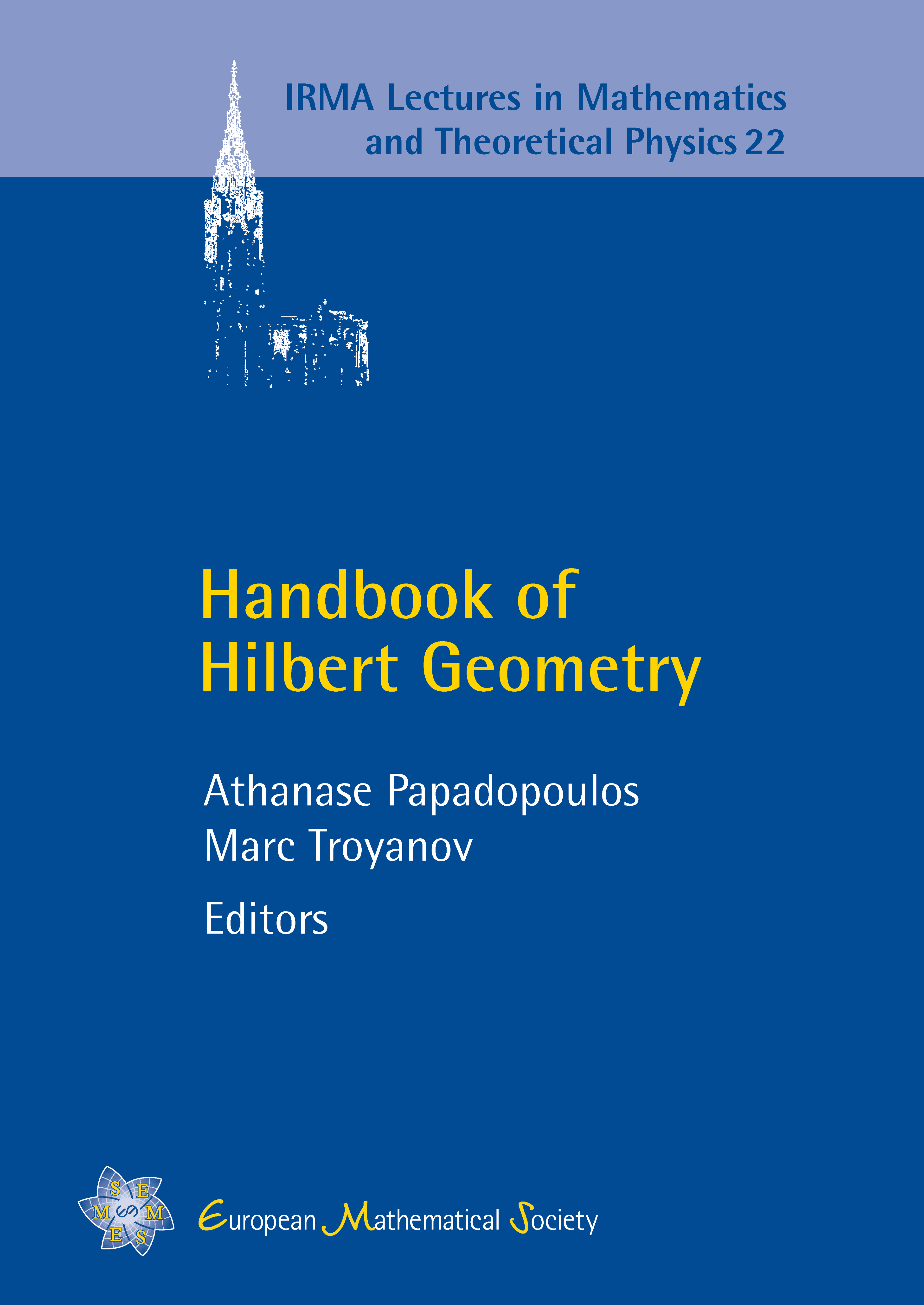 Handbook of Hilbert Geometry cover