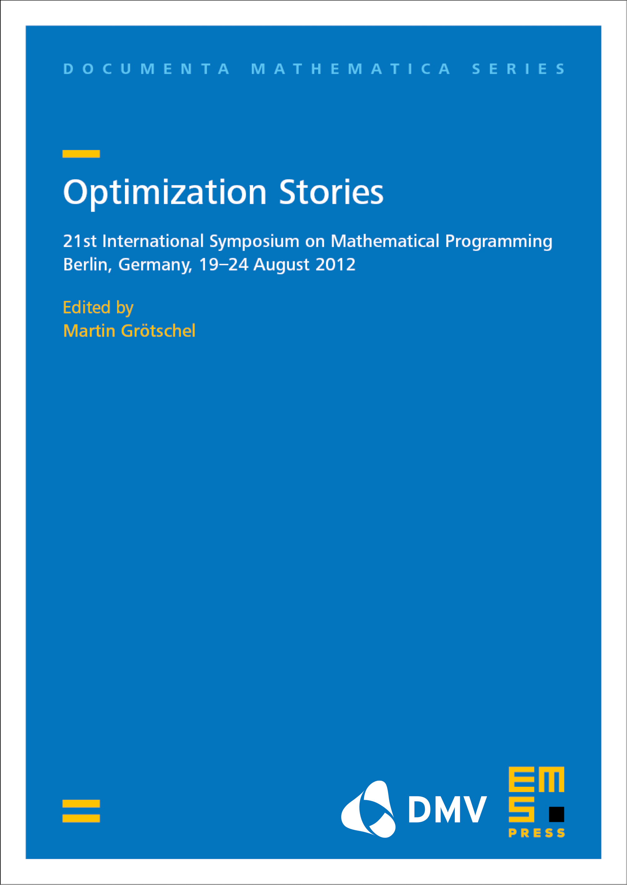 Optimization Stories cover