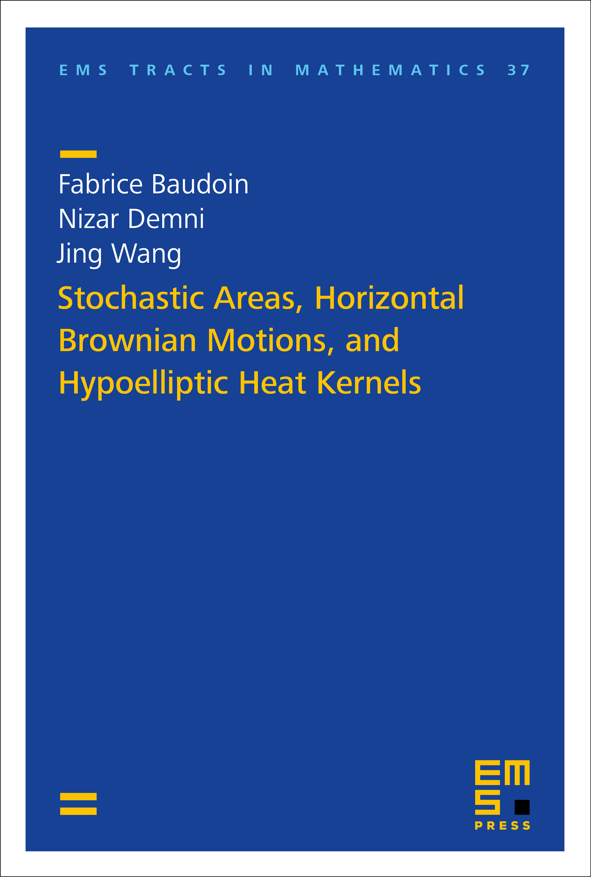 Stochastic Areas, Horizontal Brownian Motions, and Hypoelliptic Heat Kernels cover