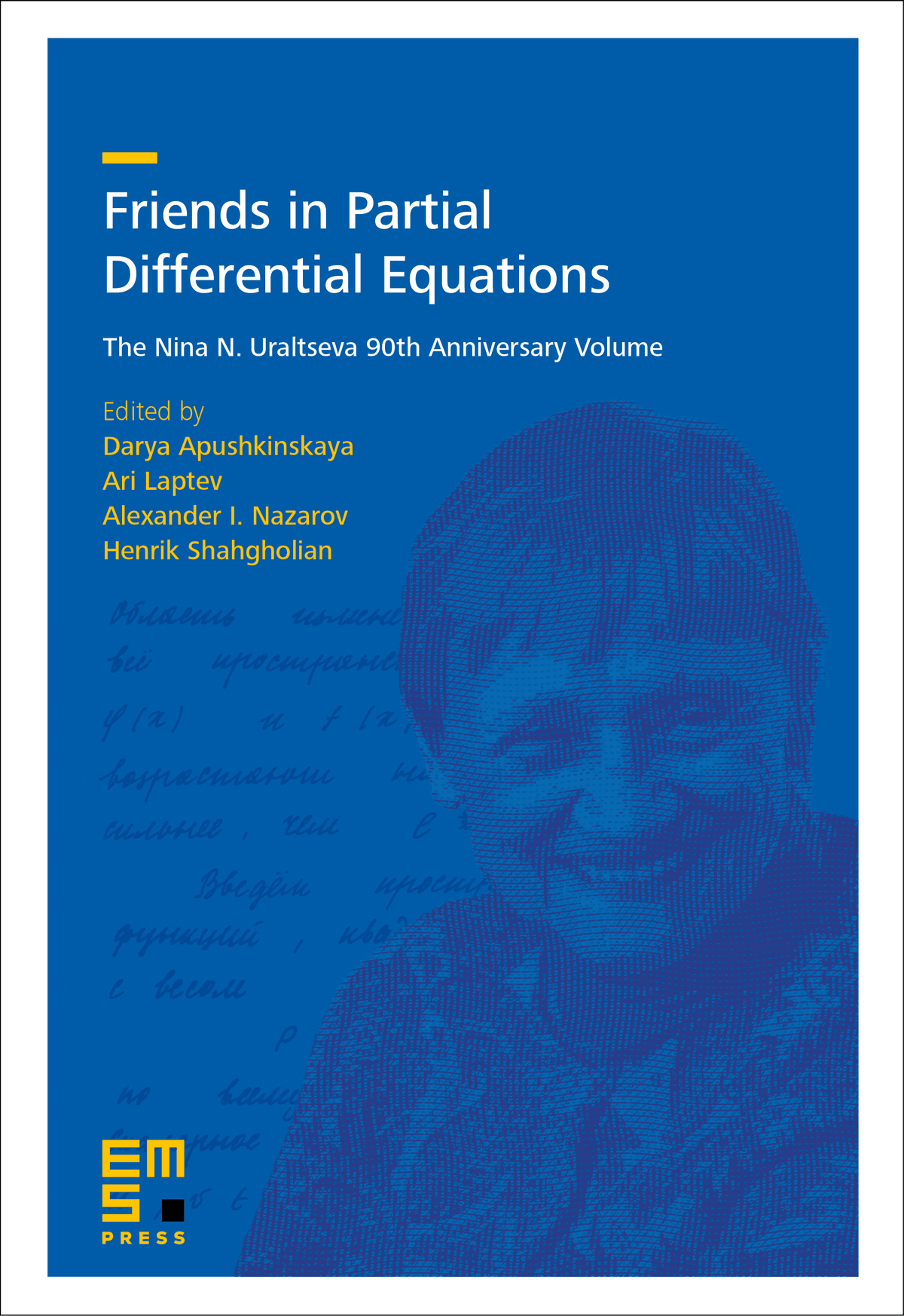 Friends in Partial Differential Equations cover