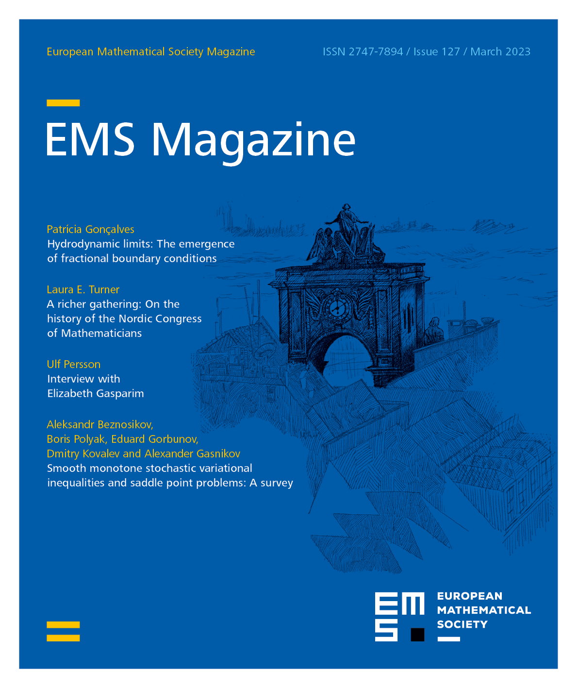 Eur. Math. Soc. Mag. cover