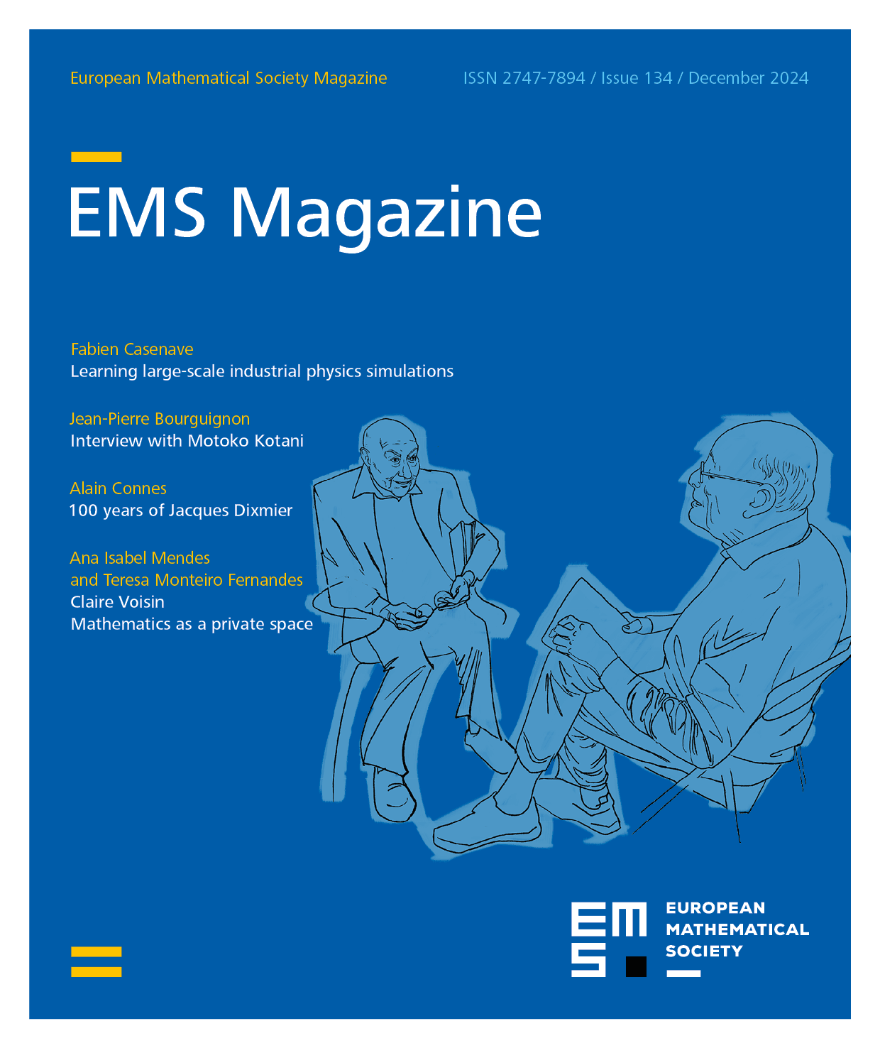 Eur. Math. Soc. Mag. cover