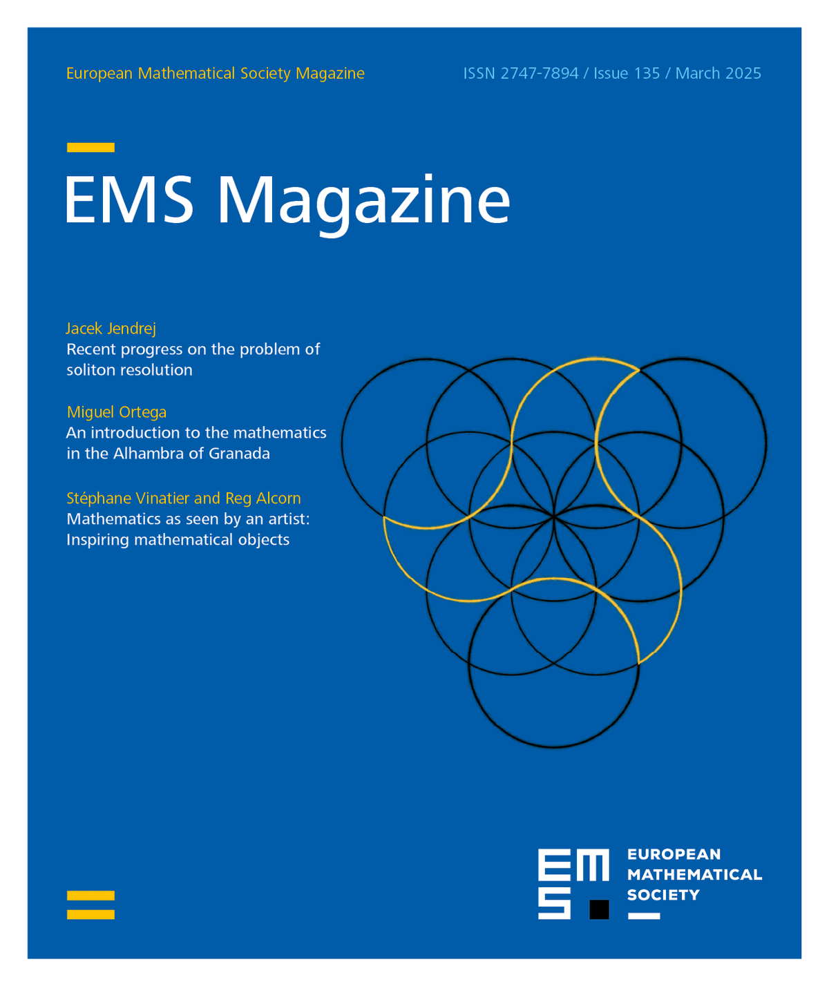 Eur. Math. Soc. Mag. cover