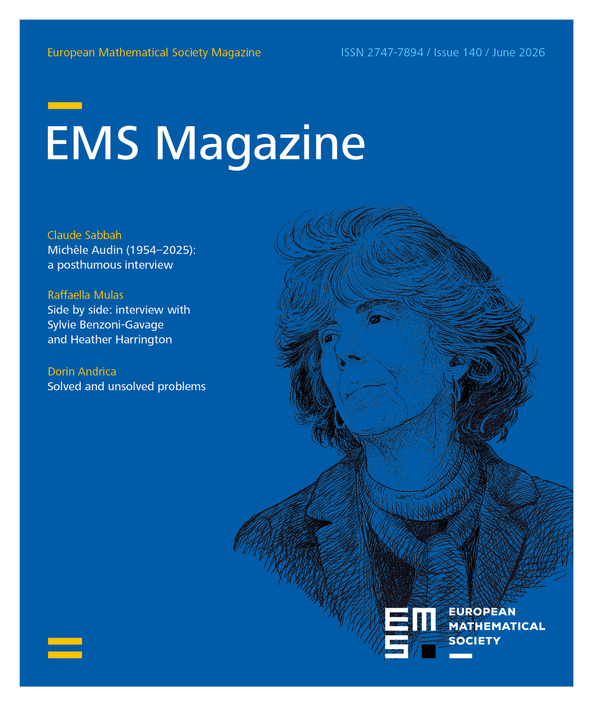 Eur. Math. Soc. Mag. cover