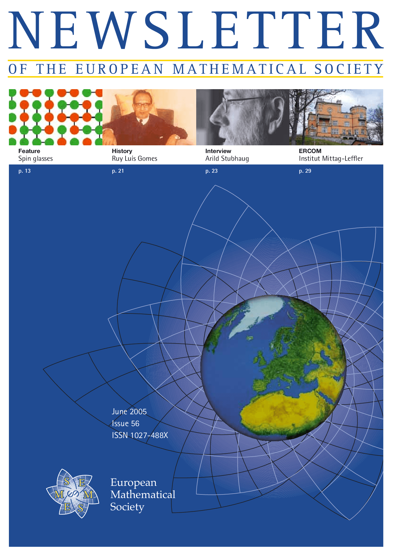 Eur. Math. Soc. Mag. cover