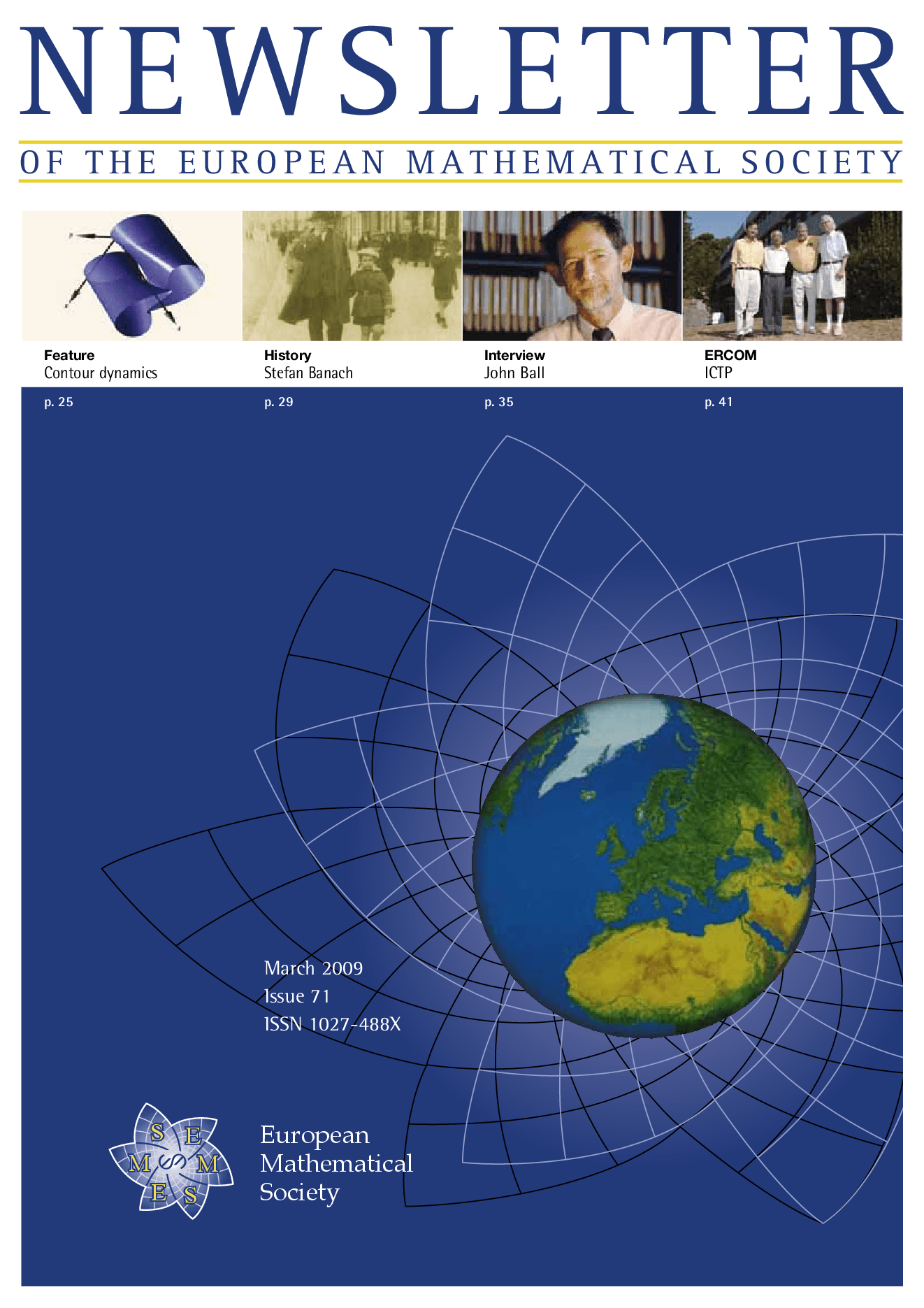 Eur. Math. Soc. Mag. cover