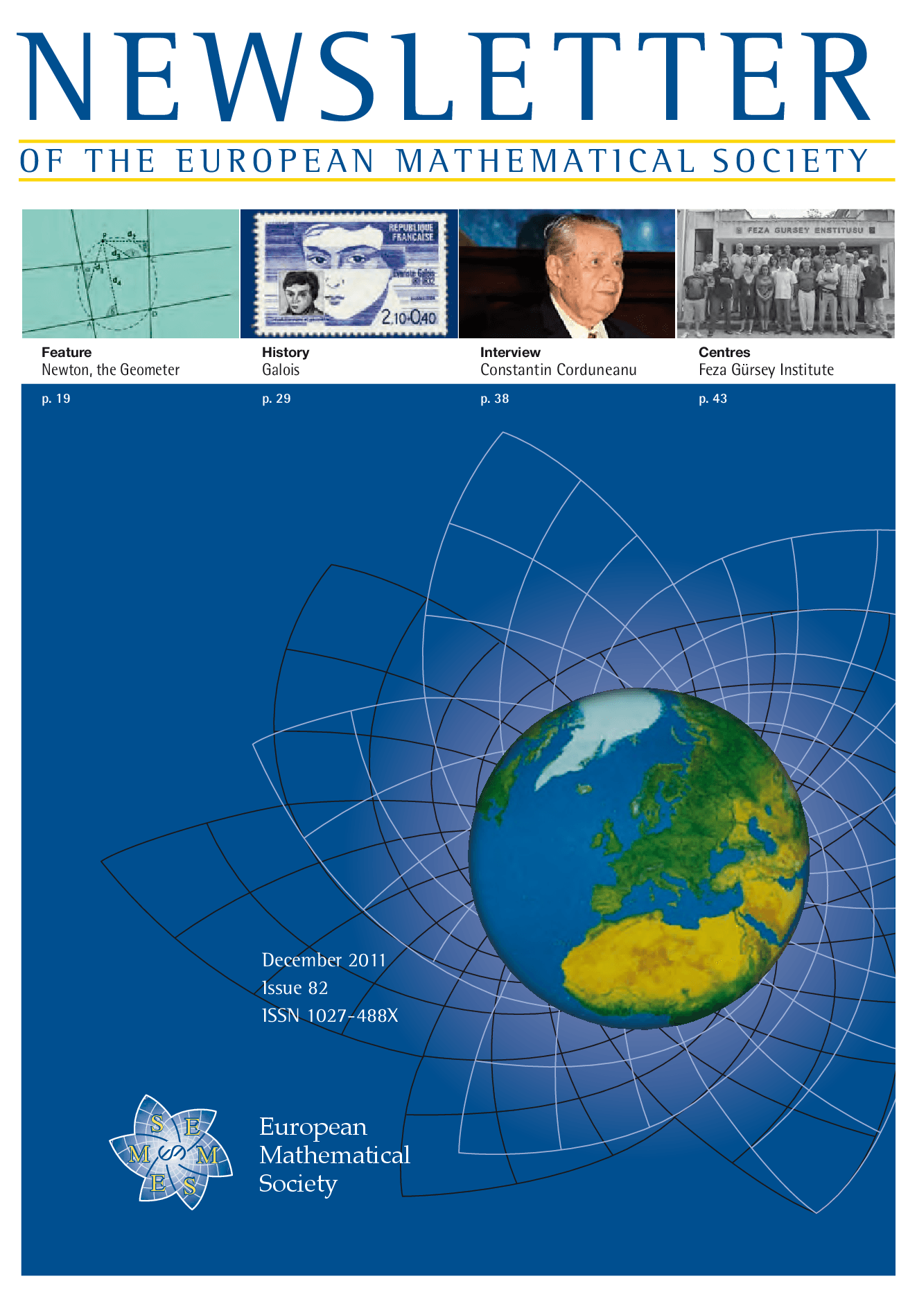 Eur. Math. Soc. Mag. cover
