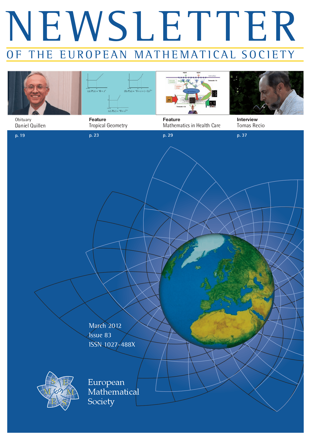 Eur. Math. Soc. Mag. cover
