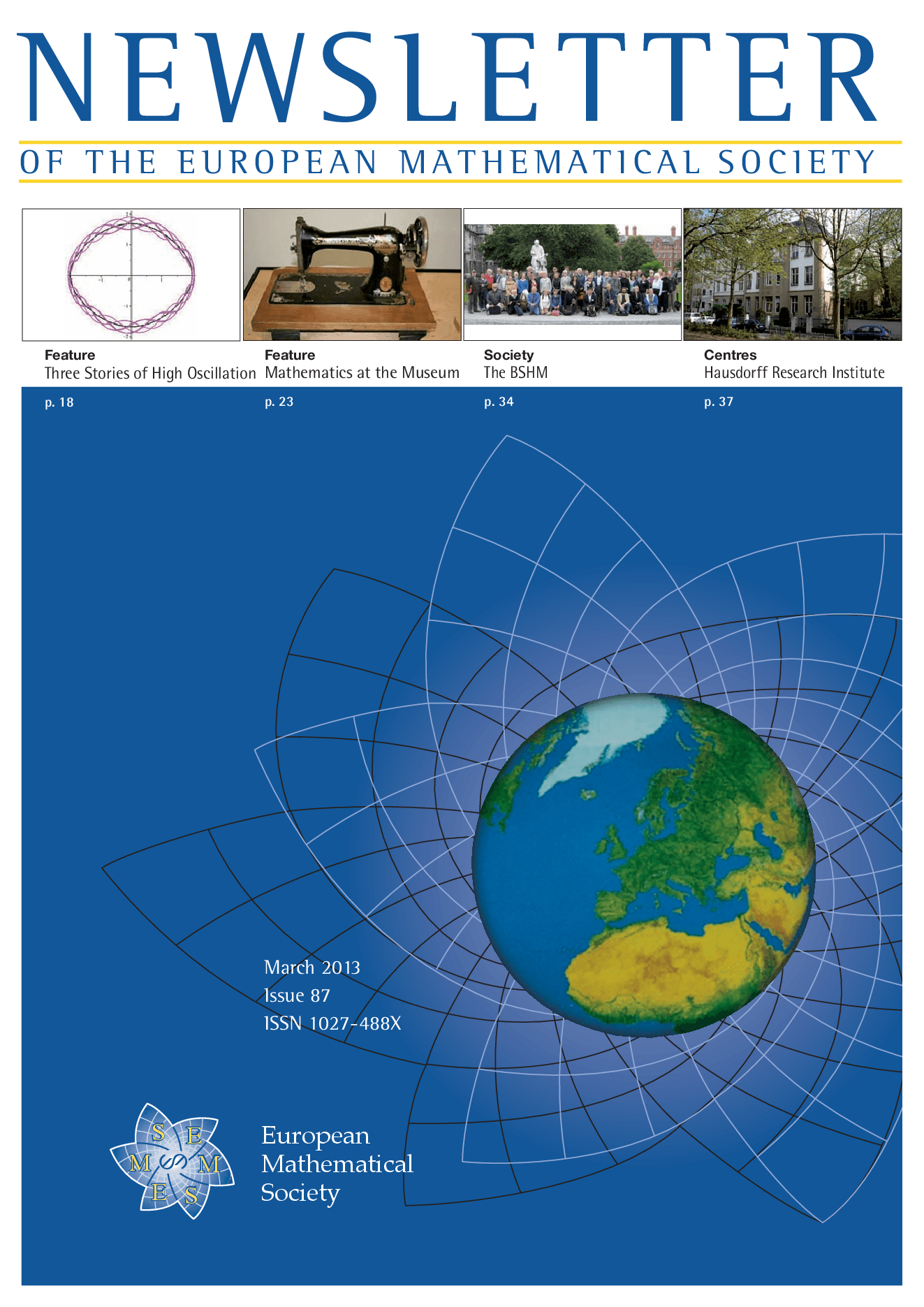 Eur. Math. Soc. Mag. cover