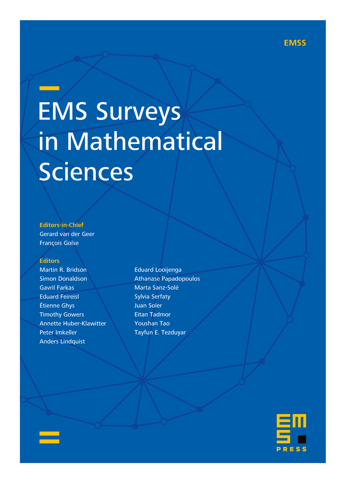 EMS Surv.  Math. Sci. cover