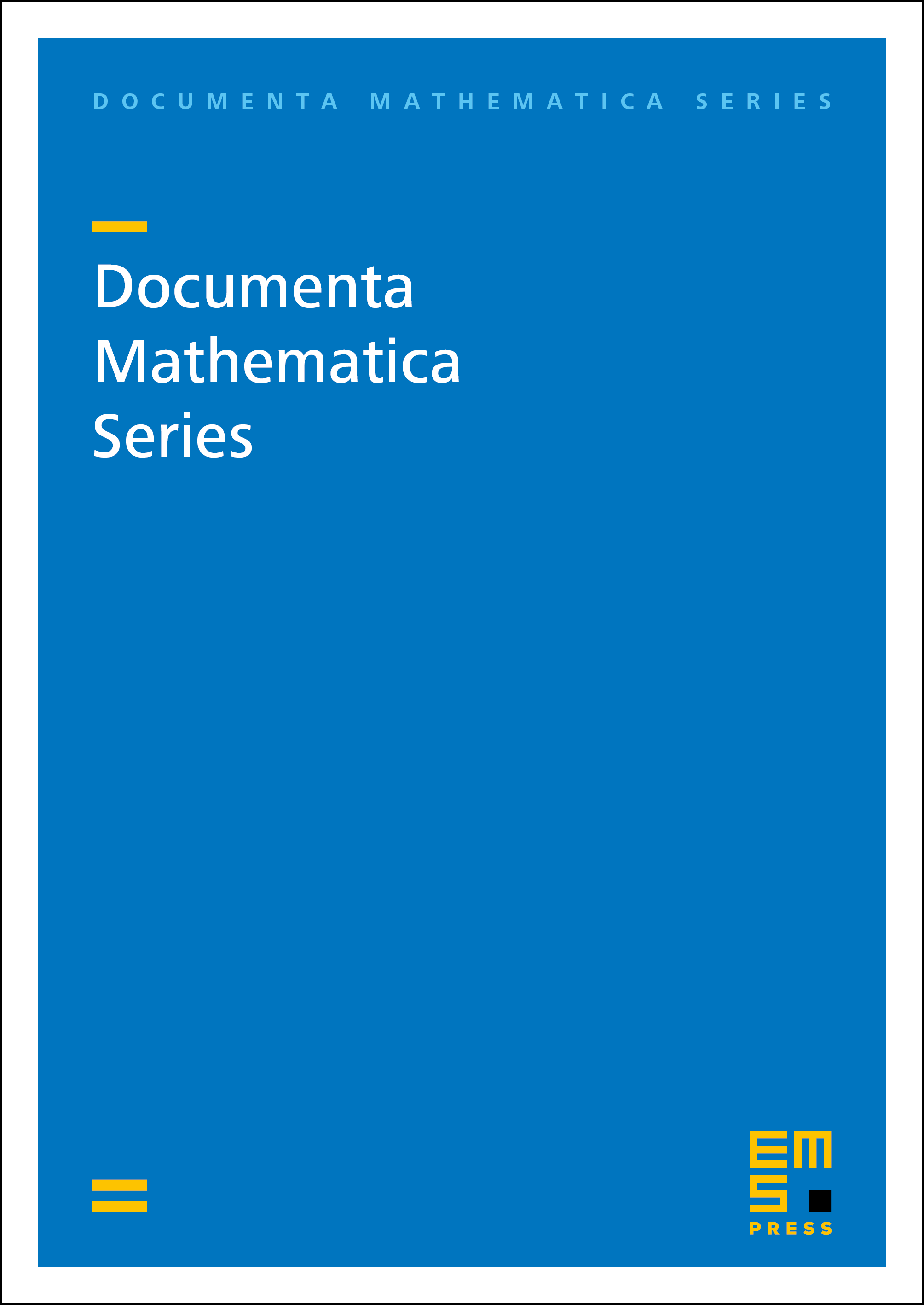 Documenta Mathematica Series cover