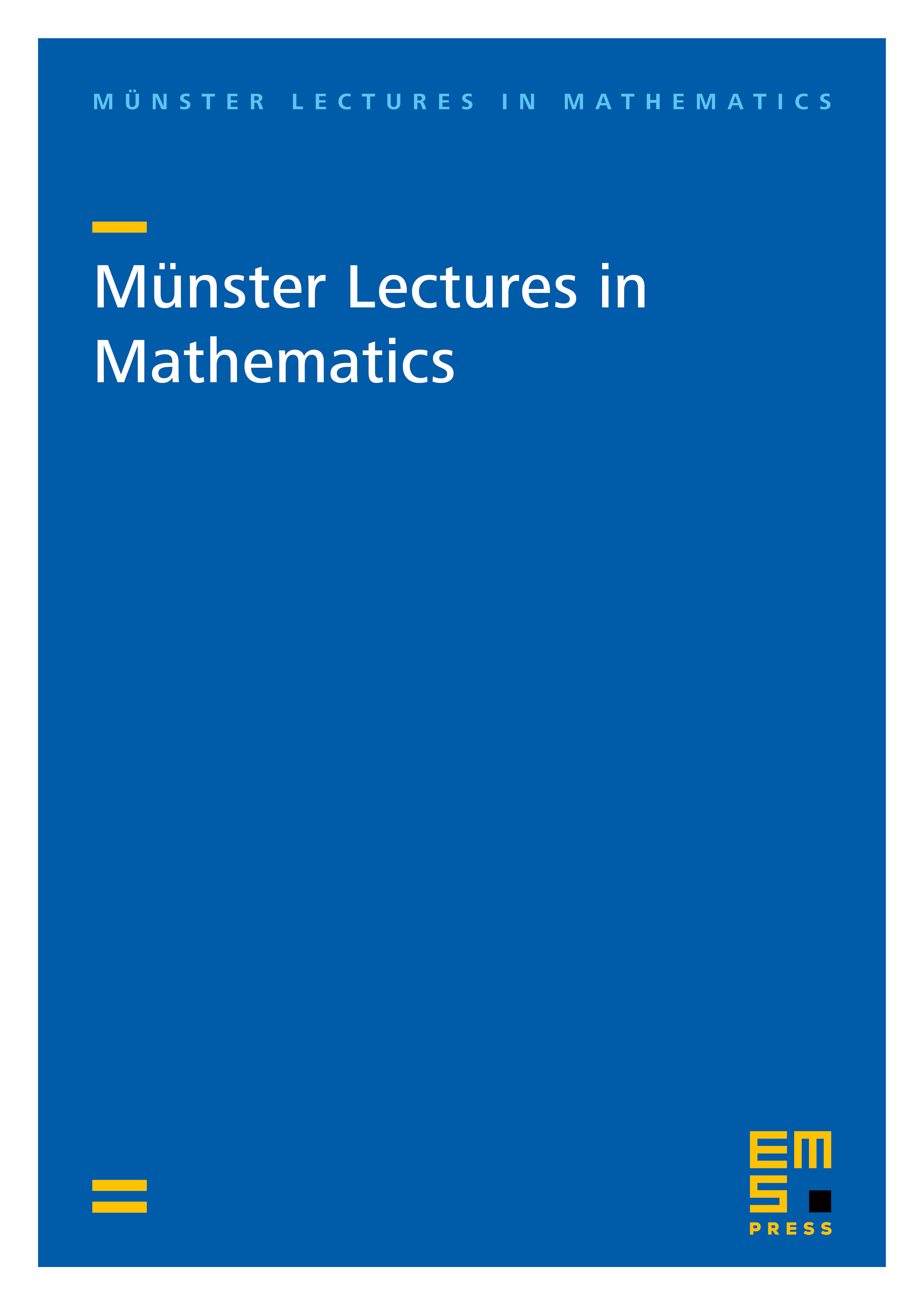 Münster Lectures in Mathematics cover