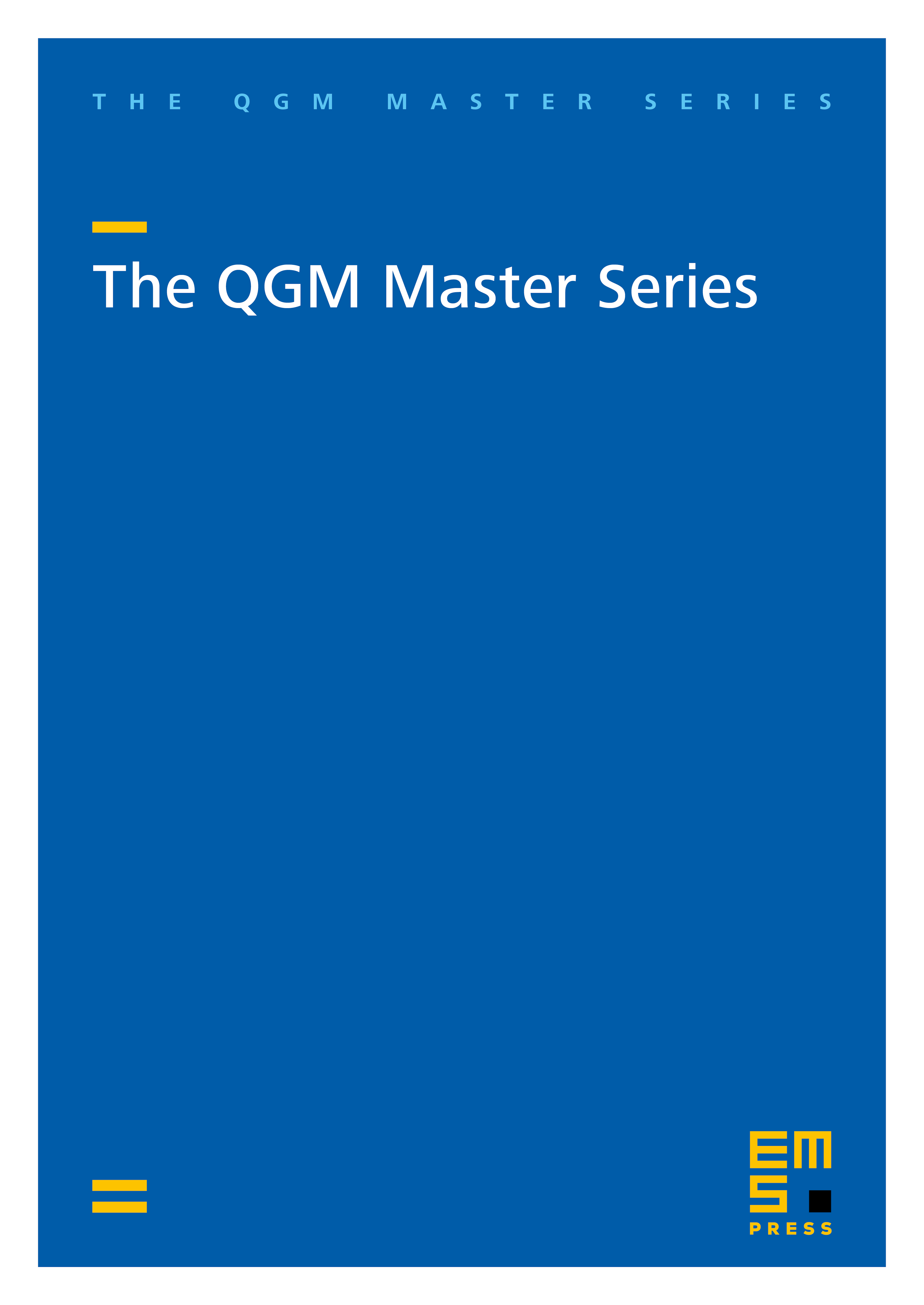 The QGM Master Class Series cover