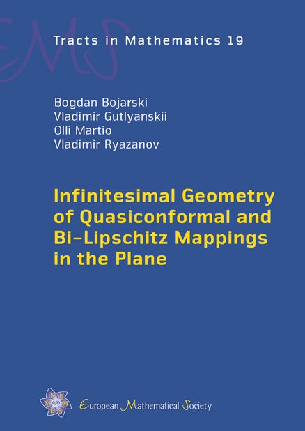 Part I Quasiconformal Mappings in the Plane cover