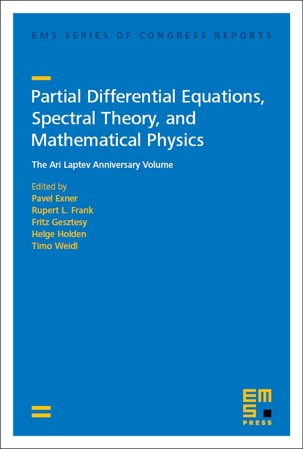 Ari Laptev and the Journal of Spectral Theory cover