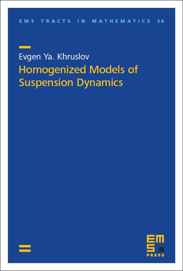 Homogenized Models of Suspension Dynamics cover