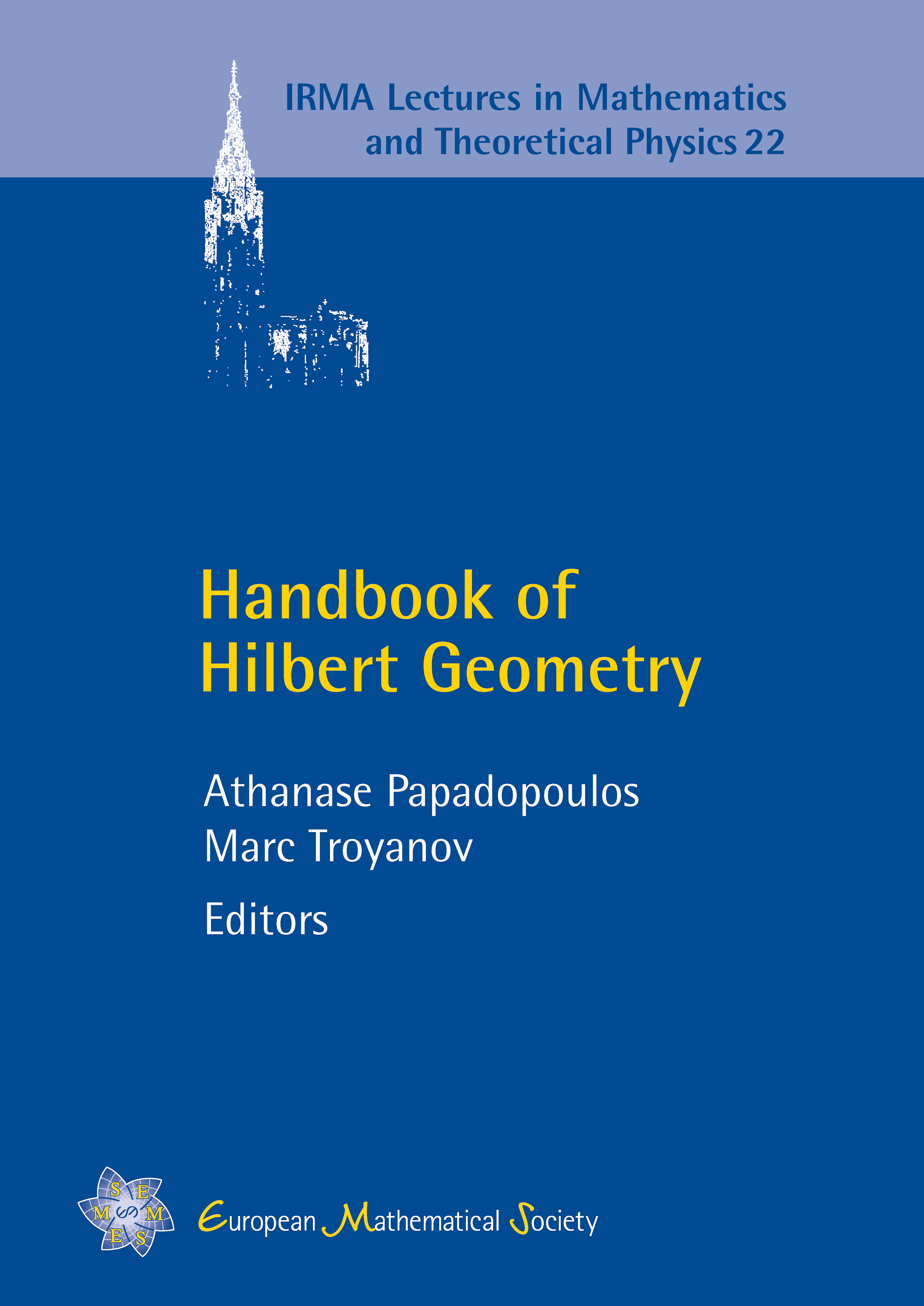 Around groups in Hilbert geometry cover