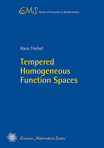 Tempered Homogeneous Function Spaces cover