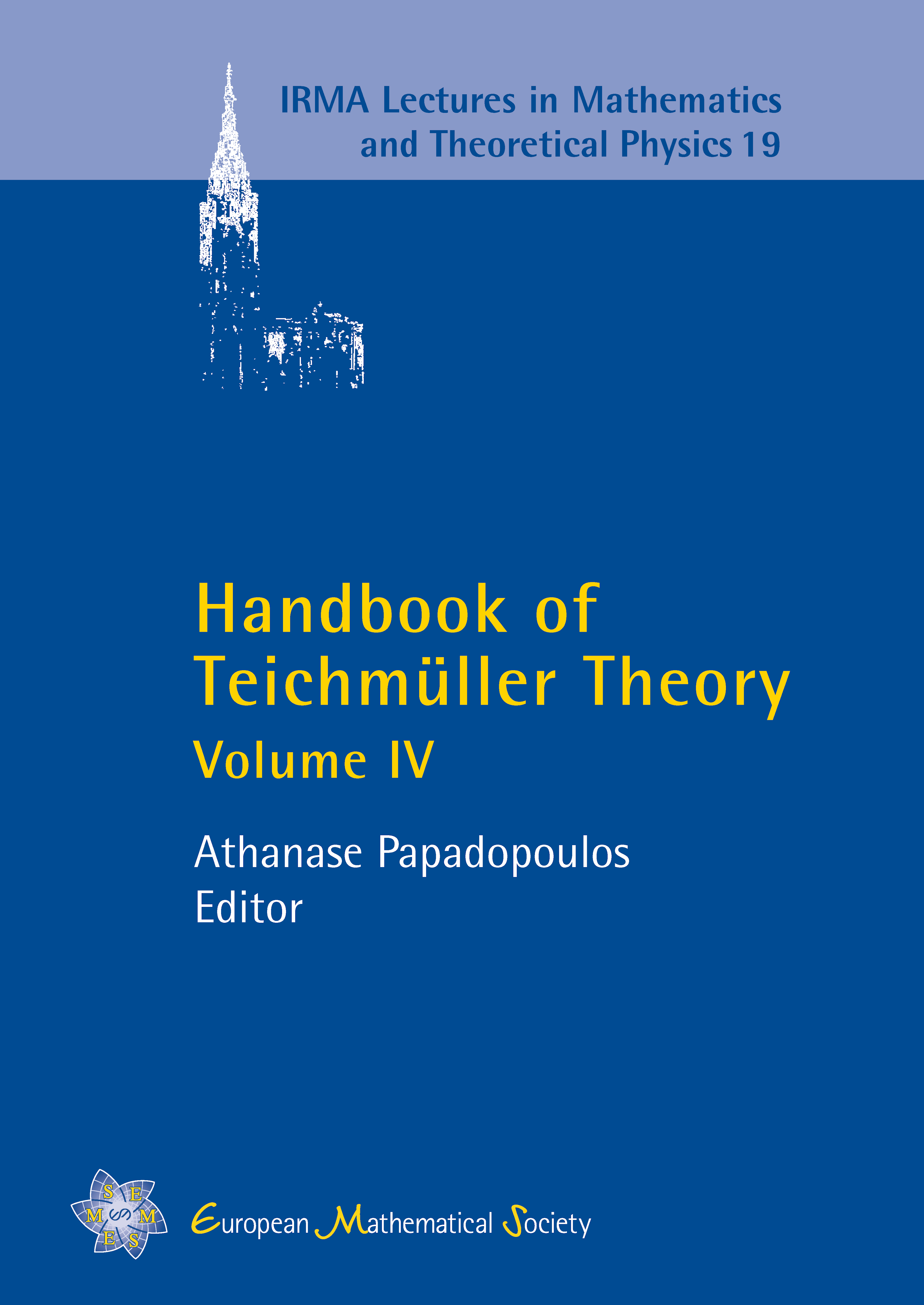 Handbook of Teichmüller Theory, Volume IV cover