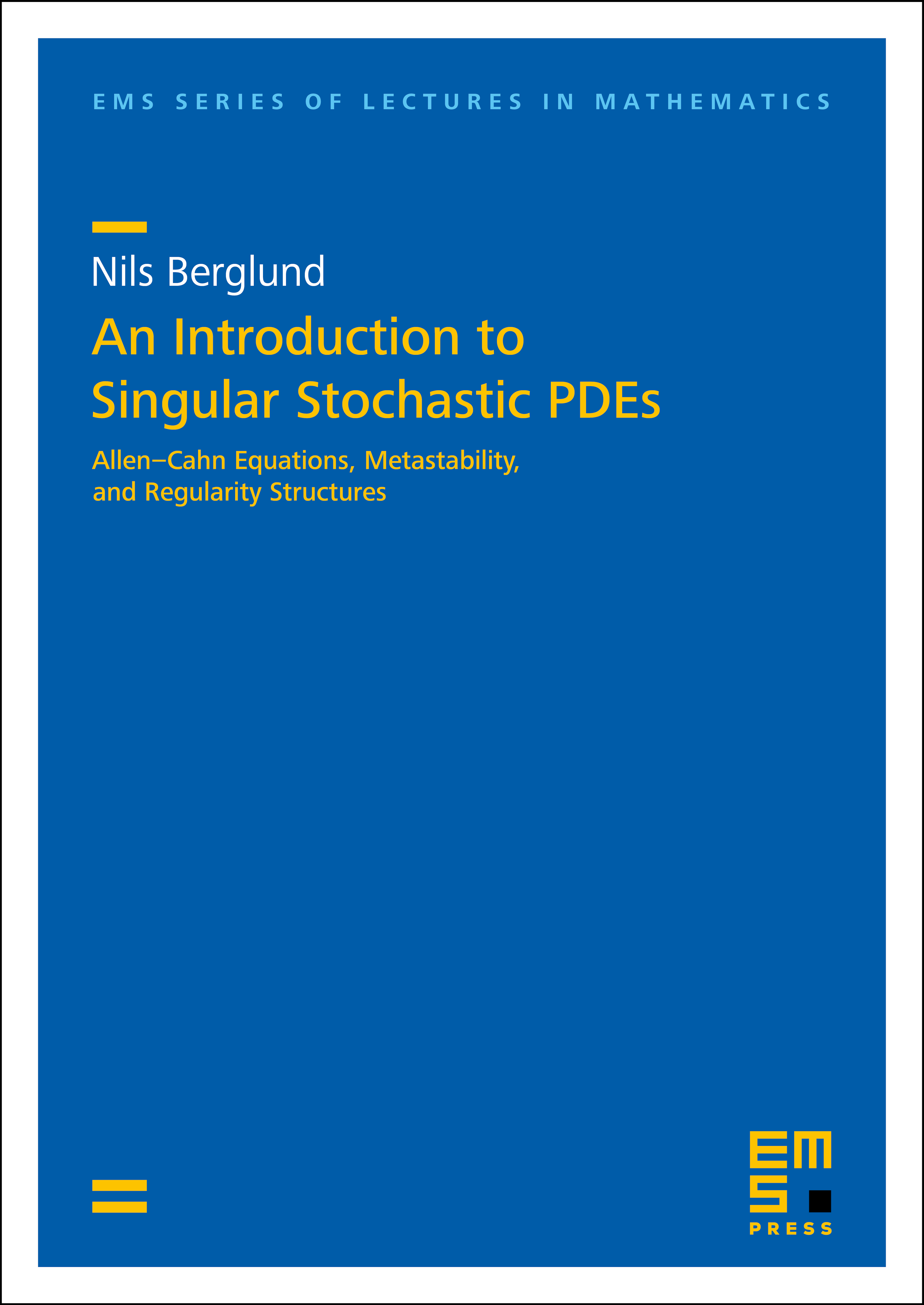 An Introduction to Singular Stochastic PDEs cover