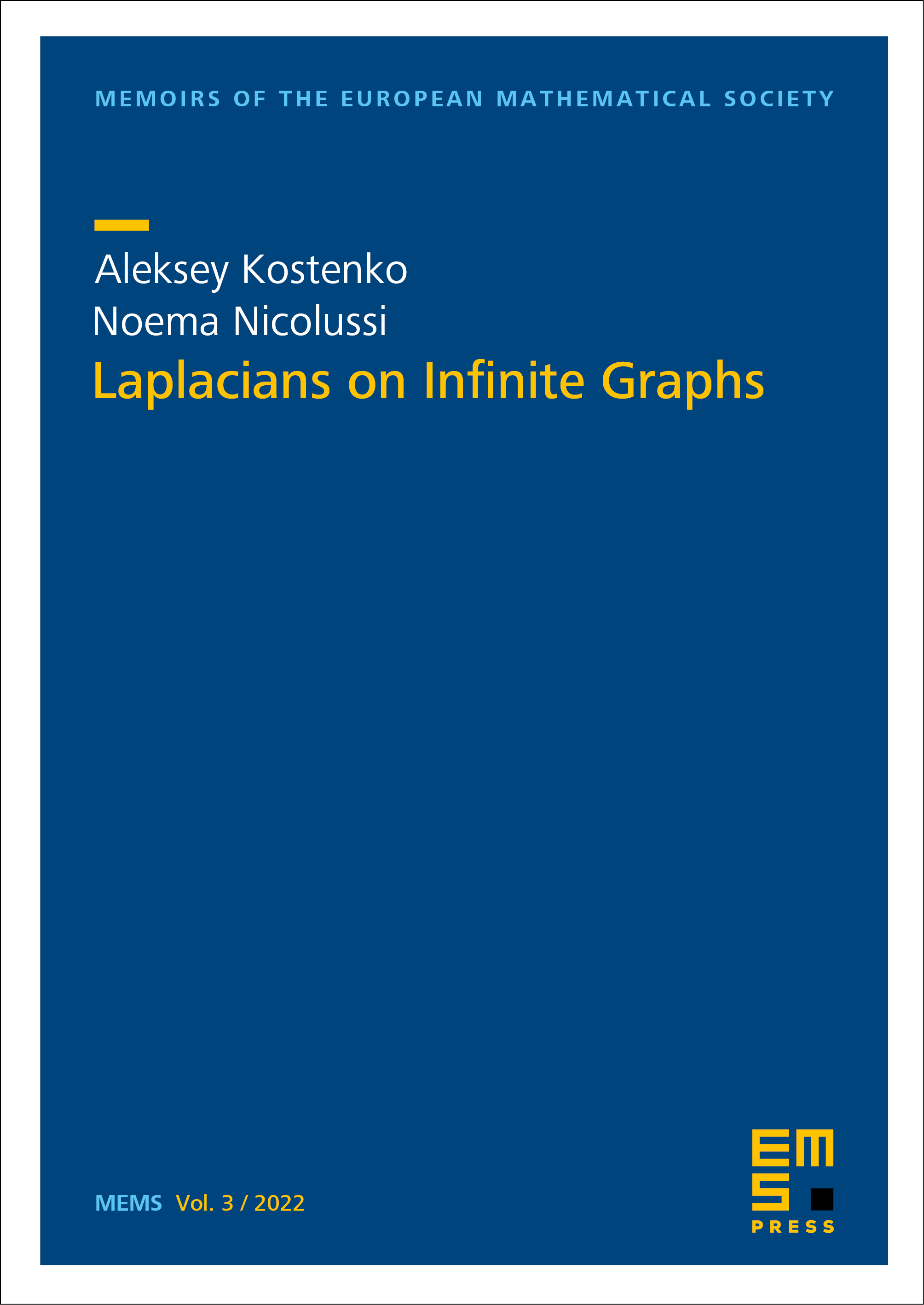 Laplacians on Infinite Graphs cover