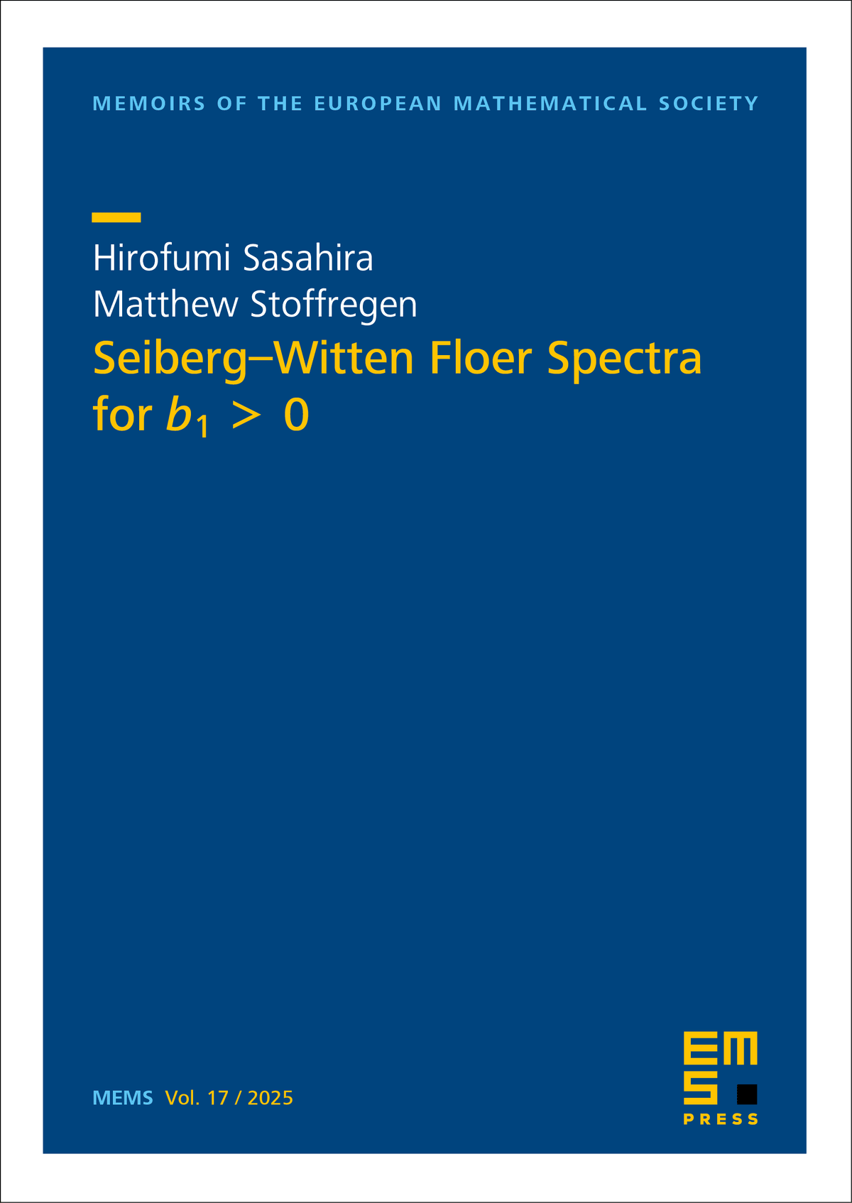 Seiberg–Witten Floer Spectra for b₁ >0 cover