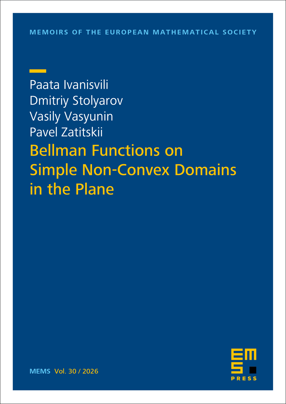 Bellman Functions on Simple Non-Convex Domains in the Plane cover