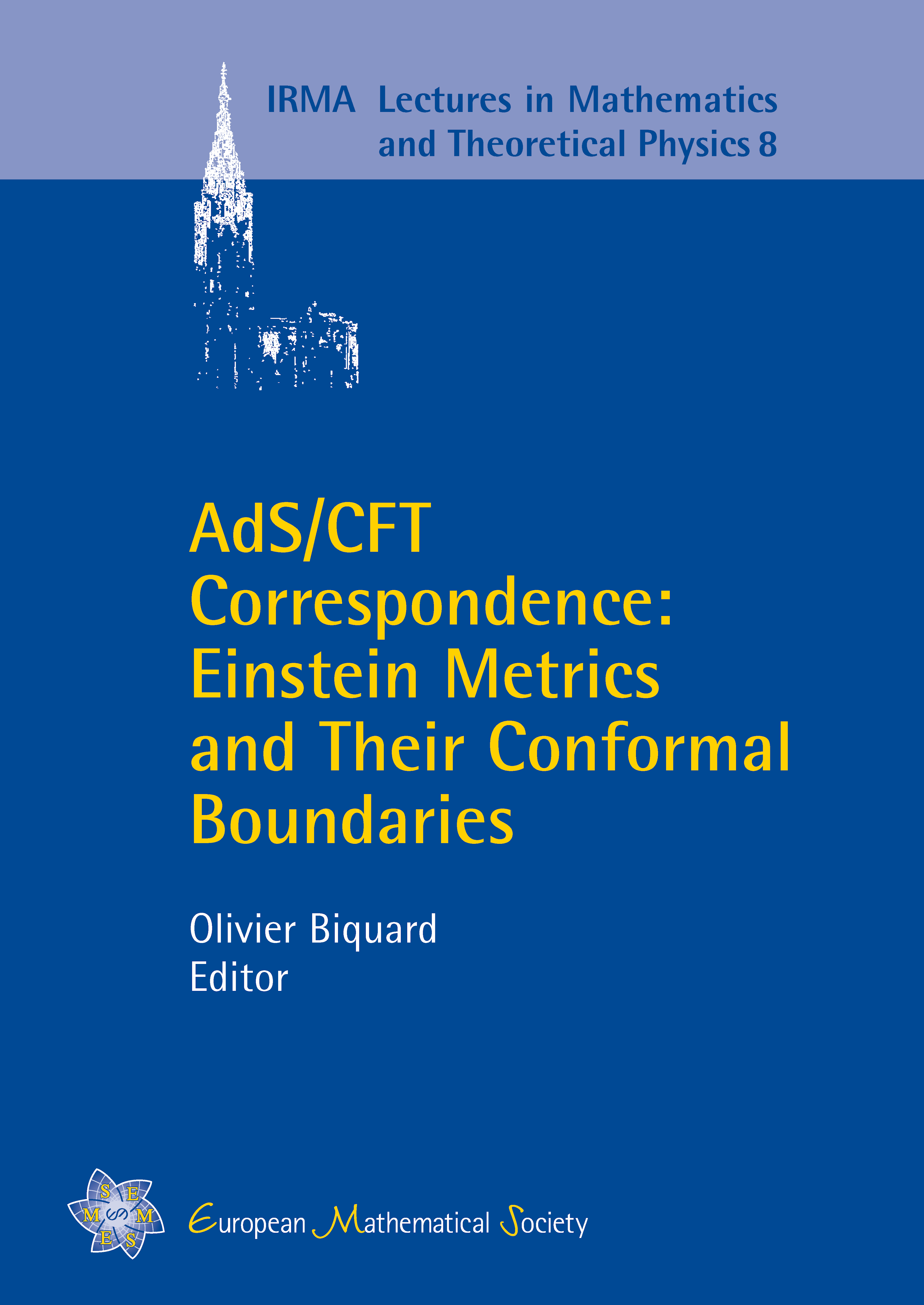 Geometric aspects of the AdS/CFT correspondence cover