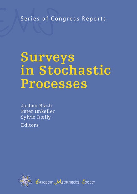 Surveys in Stochastic Processes cover