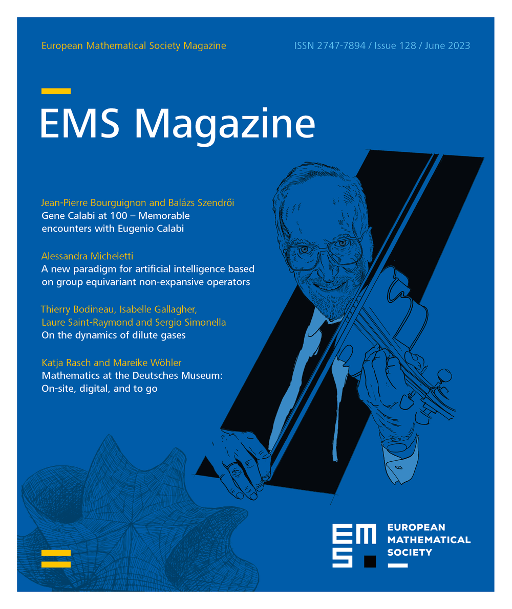 Eur. Math. Soc. Mag. cover