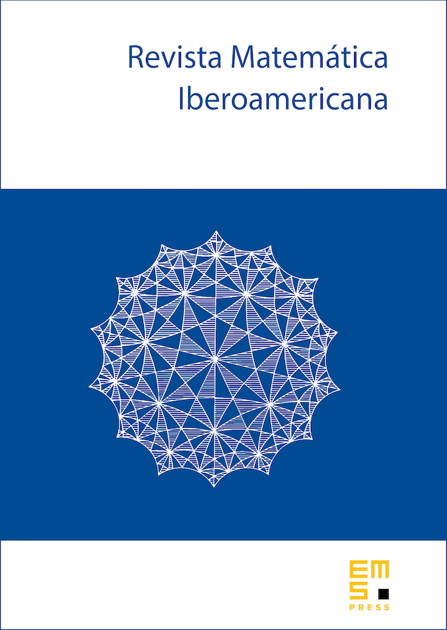 Revista Matemática Iberoamericana dummy cover