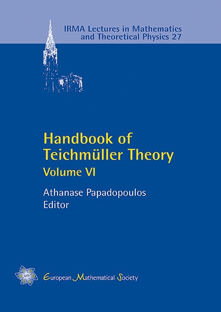 Handbook of Teichmüller Theory, Volume VI cover