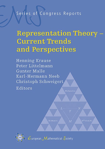 Representation Theory – Current Trends and Perspectives cover