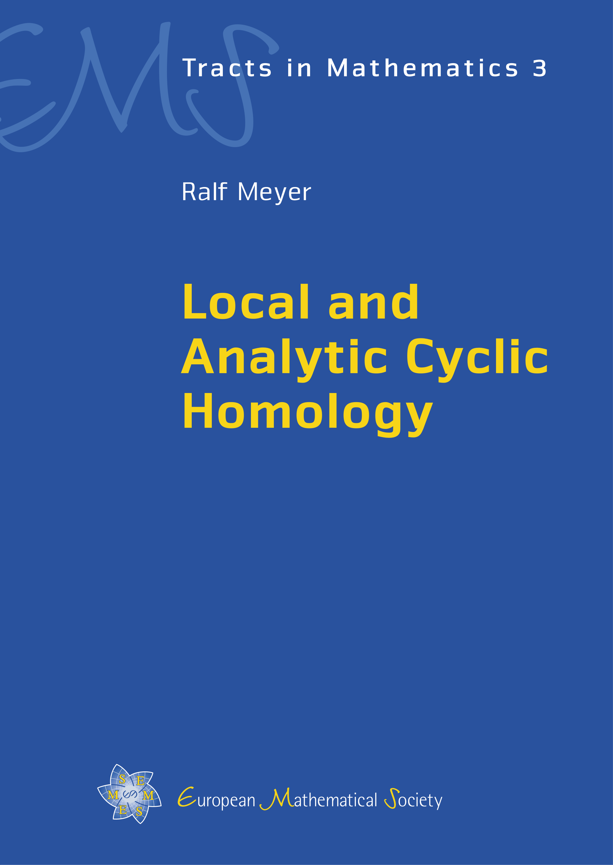 Local and Analytic Cyclic Homology cover