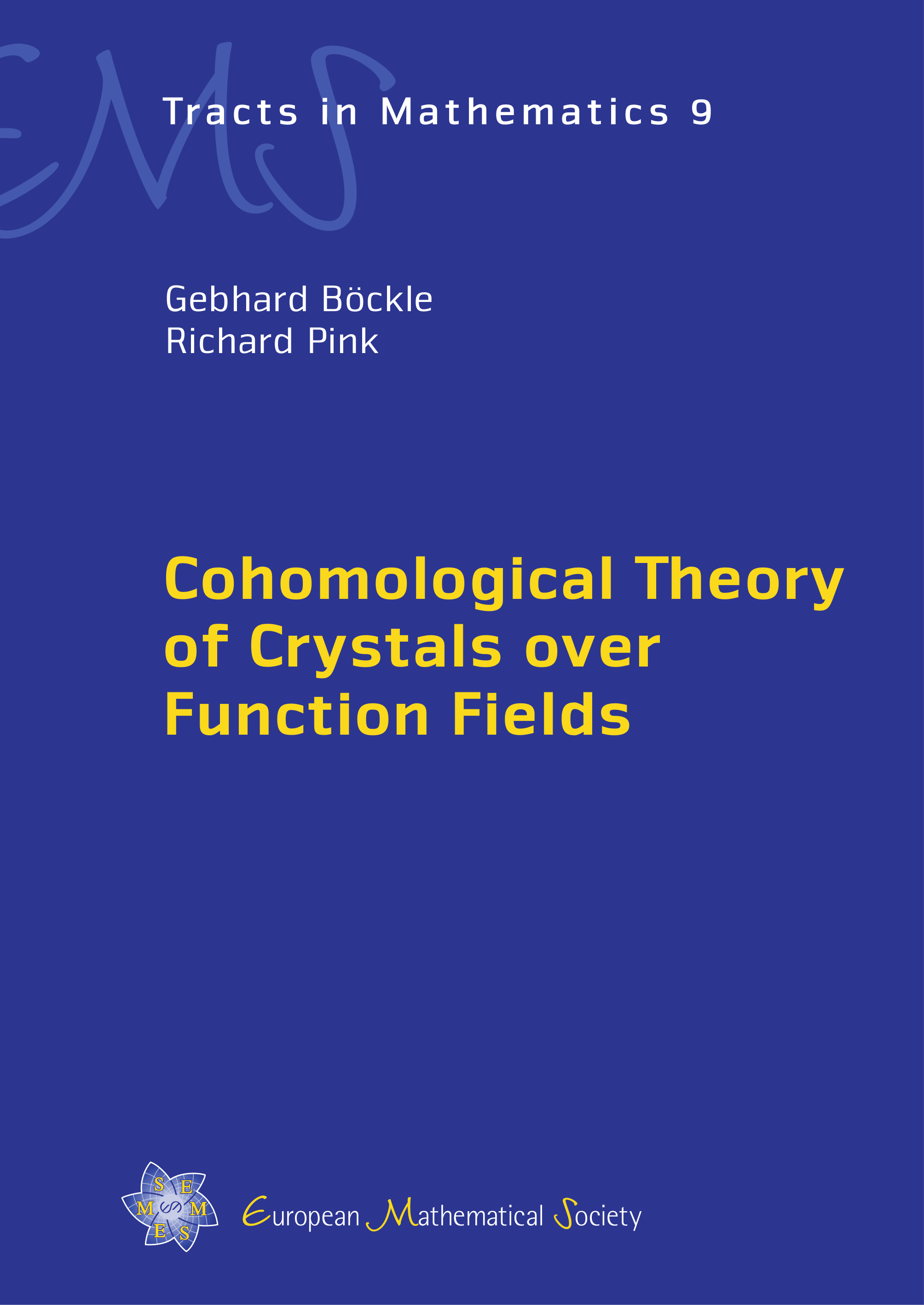 Cohomological Theory of Crystals over Function Fields cover